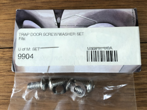 TRAP DOOR SCREW & WASHER SET